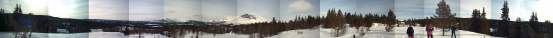 Panorama: Der Berg Skogshorn